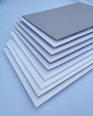 グレーバックデュプレックスボード 300Gsm 350Gsm 400Gsm 450Gsm 木製パルス グレーボード紙