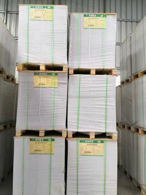 塗装されたデュプレックスボード グレーバック 700x1000mm 一面白紙ボード