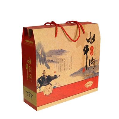茶色の紙箱 紙箱 紙箱 プレゼント 紙箱 印刷 処理 方法